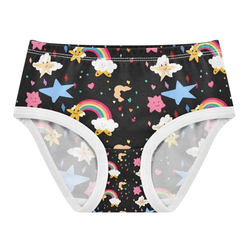 Stars Rainbows Toddler Girls's Underwear 2T 202c1896