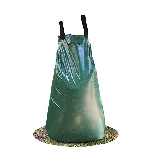 Preisvergleich Produktbild raspbery 20 Gallonen Baumbewässerungsbeutel, Baumbewässerungsbeutel PVC-Gießbeutel für langsam freisetzende Pflanzen, automatisches Tropfsystem Perfekt mit strapazierfähigem Reißverschluss PVC (1PCS)