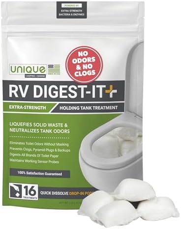 Unique RV Digest-It Ultra RV Tank Treatment Pods – 16 Treatments,...