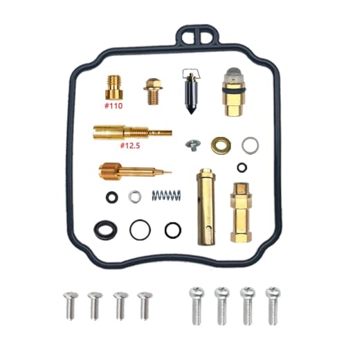 Kit réparation carburateur XVS250 V-Star joints nitrile gicleur 110 pour carbu BDS26
