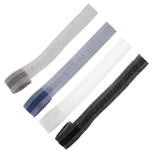 ULTECHNOVO 4 Rollos Cinta Termoadhesiva para Dobladillos de Jeans y Pantalones de Traje, Fácil Aplicación sin Costuras, Material Poliéster para Reparación y Ajuste DIY de Largo