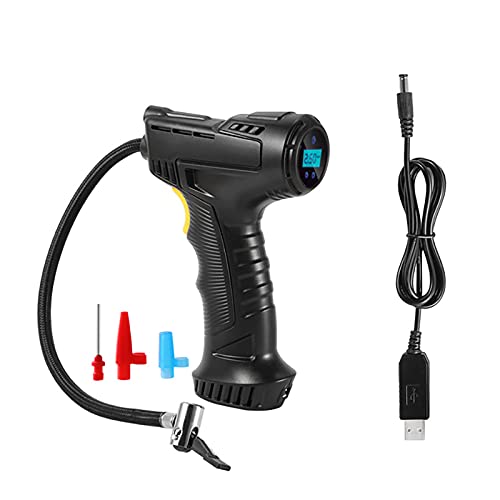 Bomba inflável de 120 W, Compressor de ar recarregável Bomba de ar portátil sem fio Insuflador de pn
