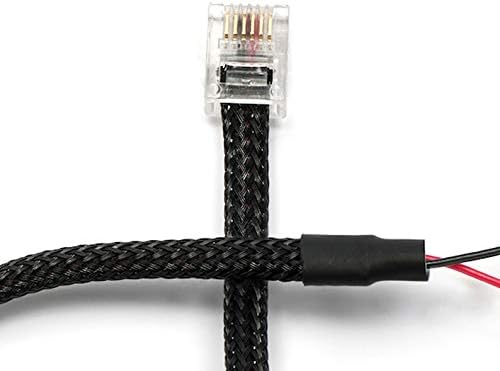 Radar Mount RJ11 Mirror Wire Radar Detector Hardwire Power Cord for Escort IX EX Max 360C (3005201IX)