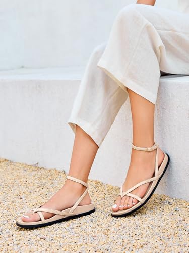 Image of Coutgo Women's Strappy Flat Sandals