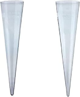 Neolab Electric 1478 - Tarro de sedimentos por IMHOFF Glass Graduado 0-100 ml, LCE a 1 litro, color blanco