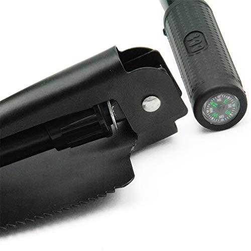 Doitoo 1 Pá Dobrável Militar Pá de Sobrevivência Multiferramenta Portátil Tática com Compacta para A