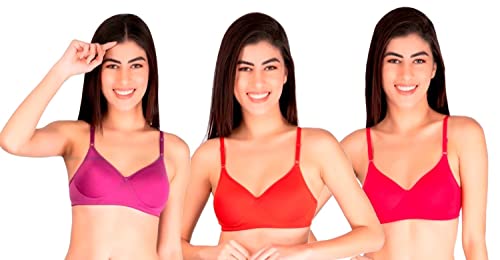 Image of Fabme Women Cotton Full-Coverage Bra