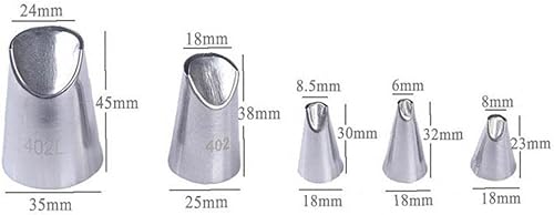 Miniatura 5 de Boquilla de crisantemo para glaseado, boquillas de pastelería, puntas de pastelería, herramienta de decoración de crema para tartas, utensilios de