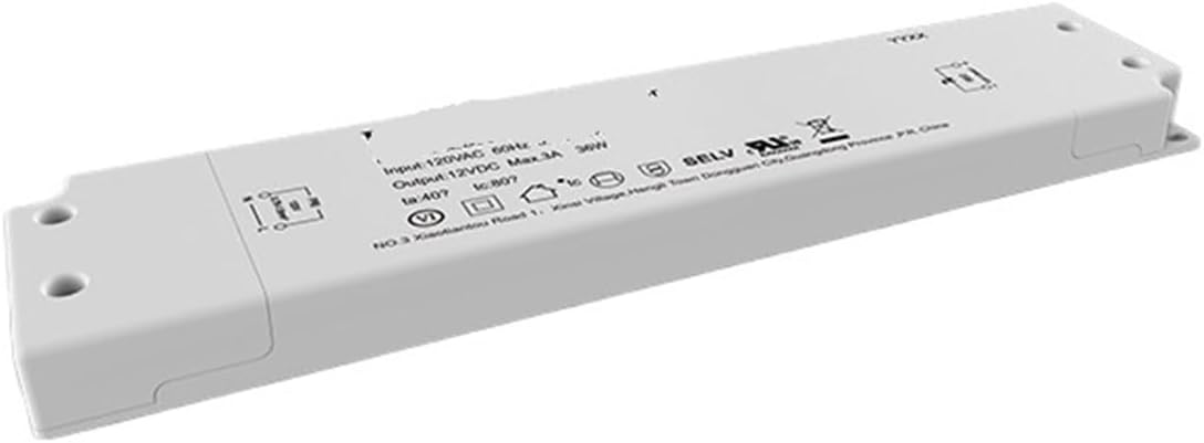 36W12V Ultra-Thin Constant Voltage Drive Power Supply AED36-12VLSTB-UL Bathroom Mirror LED Light Touch Switch