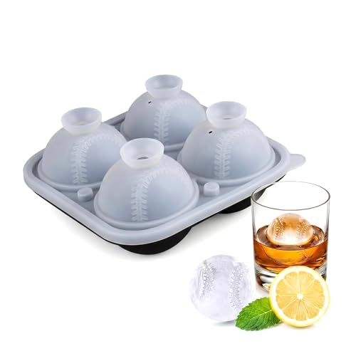 Molde de silicona para cubos de hielo grandes con tapa integrada miniatura 1