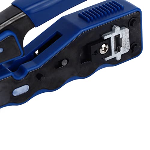 Alicate de crimpagem de cabo Comfort Grip Cortador de fio de aço carbono de alta eficiência para rep