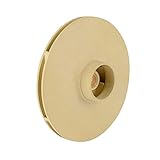 Water Pump Impeller Plastic PPO Self-Priming Centrifugal Pressurized Clean Water Stainless Steel Pump Repair Parts (130X12MM)