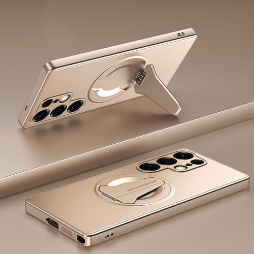Coque Samsung Galaxy S25 Plus en silicone premium doré