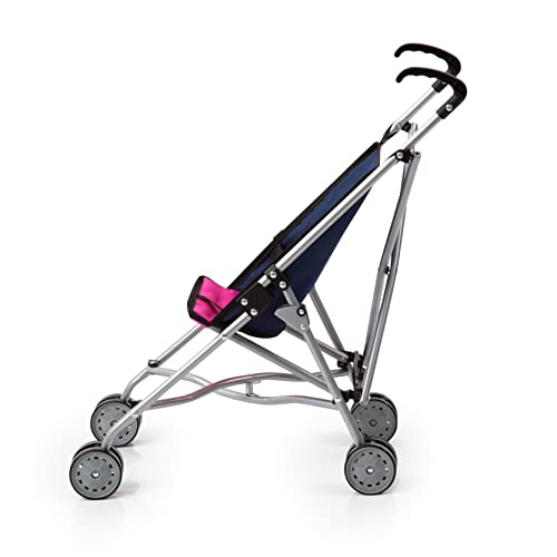 Bayer 30154AA Design Dolls Buggy For Up To 18 Inch Dolls,Blue/Pink thumb #2