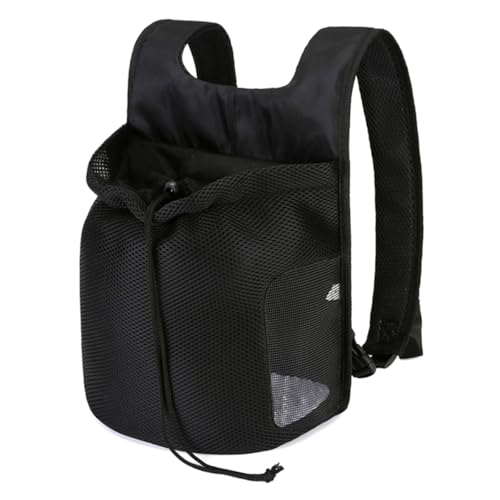 Mochila para perros pequeños que alivia el peso: bolsa de viaje gris doble hombro 6
