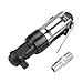 Juqrelith 3/8 Inch Pneumatic Air Ratchet Wrench, Square Drive, Compact Lightweight - Variable Torque Control, High Efficiency, Ideal for Automotive and Industrial Use (1/4