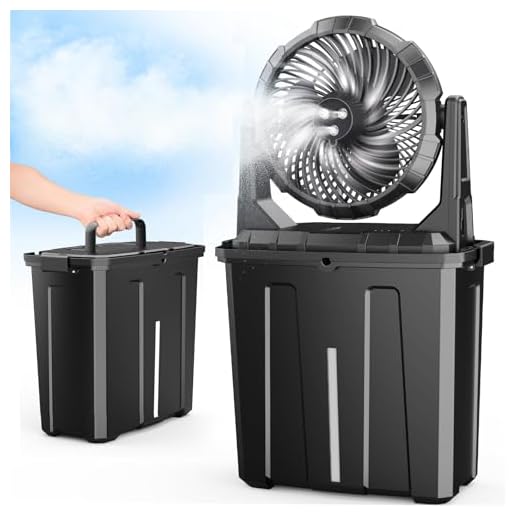 Versatile Outdoor Misting Fan for All Events