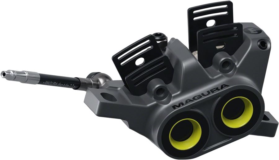 Lame de levier en aluminium, 2 doigts, Gustav Pro | 4 pistons, lame de levier en aluminium, noir/anthracite