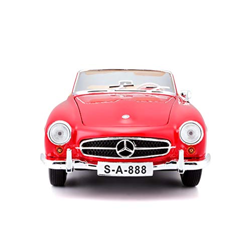 Maisto 118 1955 Mercedes-Benz 190SL Diecast Vehicle miniatura 2