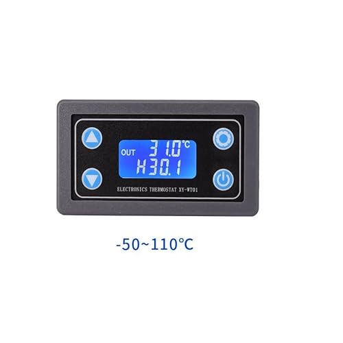 Digitaler Temperaturregler 0-30 V LCD-Display Digitaler Thermostat Hochpräzises Temperaturregelmodul Kühlung Heizung Automatische Schalttafel