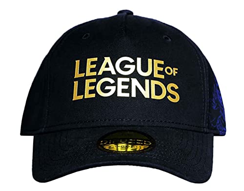 Casquette Yasuo League of Legends Difuzed ajustable noire de gaming