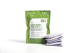 All Natural Drawer Packet Charcoal Bamboo Deodorizer + Dehumidifier