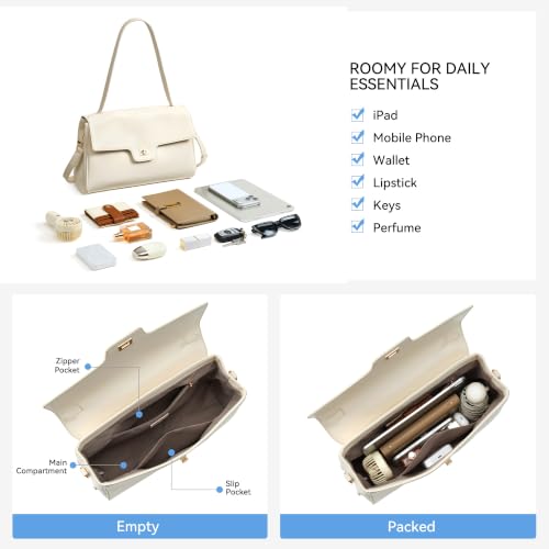 Image of BOSTANTEN Shoulder Bag for Women Vegan Leather Purse and Handbags