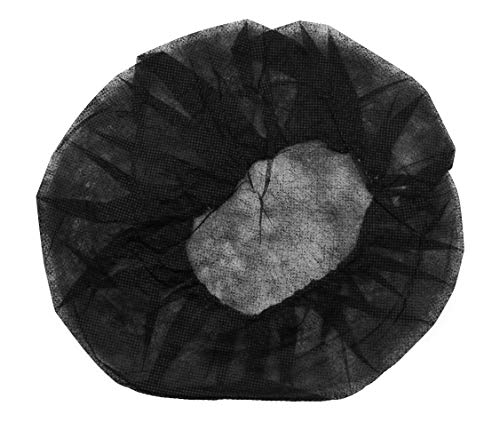 Canyon Rose Disposable Sunless Spray Tan/Spa Treatment Bouffant Cap, Single Use Hair Cap, Keeps Hair Covered and Out of the Way, One Size Fits Most, Black, 100 Per Pack