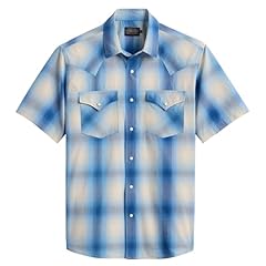 Ivory/Blue Plaid