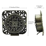 Decorative Mini Table Clock, Vintage Metal Silent Analog Clock Quartz Battery Operated Table Top Clock for Living Room Decor Shelf - Image 2