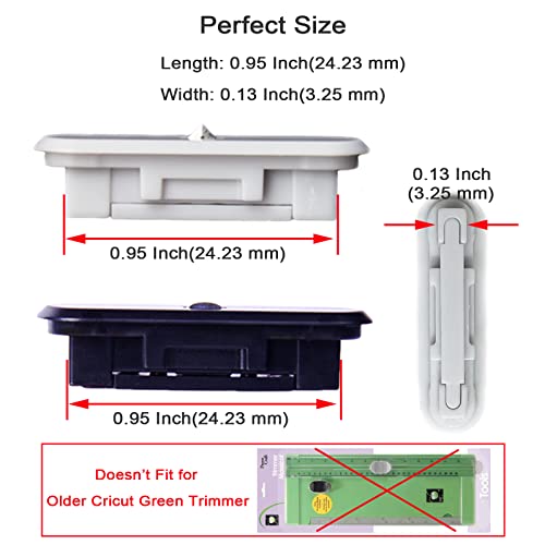 Likart 8 Pack Paper Cutter Replacement Blades For Cricut Portable Trimmer Replacement Blades For Cricut Cutter/Cricut Roll Holder/Xinart Paper Cutter(6 Cutting Blades & 2 Scoring Blades) #TOP5