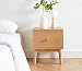 BAÏTA Table de Chevet Marcel, Bois, Chêne, L40cm