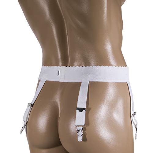 Truform Truform Lightweight Garter Belt, White, Small