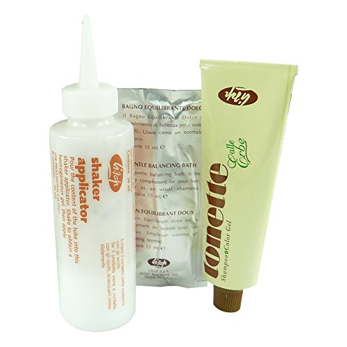 Lisap - Tonette Herbal Tinte Shampoo + activador + baño de pelo - #92 Very Light Ash Blonde