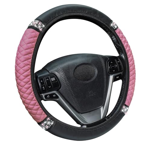 Huiguli Universal Car Steering Wheel Cover Anti-Slip Transpirable