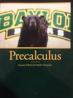 Precalculus Custom Edition for Baylor University 1269385364 Book Cover