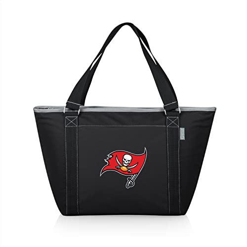 PICNIC TIME Black Tampa Bay Buccaneers Topanga Cooler Tote