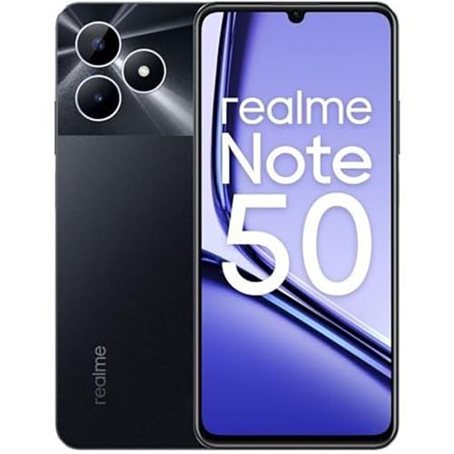 realme Teléfono Móvil Note 50 4G 4+128GB, Pantalla Realista de 90 Hz,...