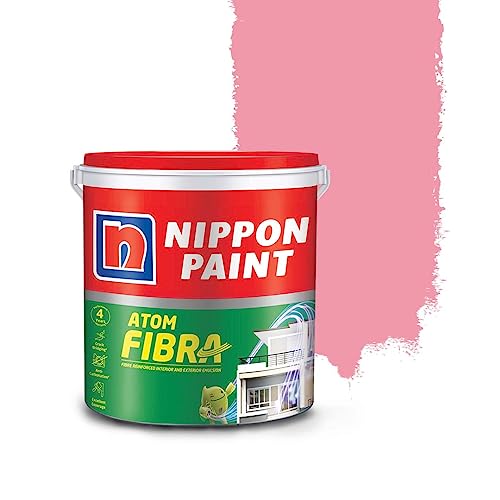 Image of Nippon Paint Atom Fibra 2 In 1 Interior & Exterior Emulsion 10 L Pink & Reds (Pink)