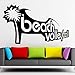 Produktbild Beach Volleyball Aufkleber Sport Erholung Freizeit Wandaufkleber-86cmX56cm