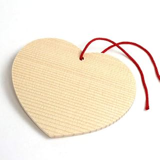 お絵かき工作 ハート絵馬