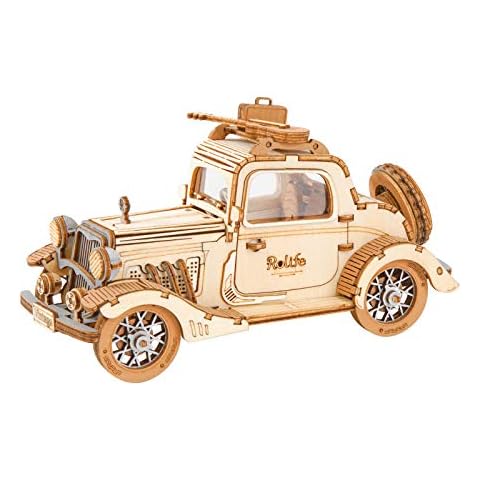 Rolife Retro Car Model Kit Cover