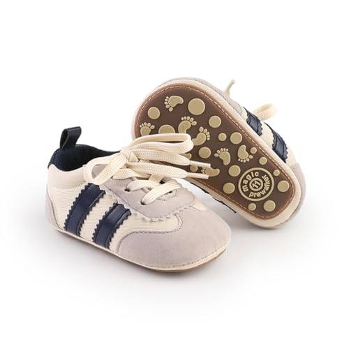 HsdsBebe Baby Boys Girls Pu Leather Hard Bottom Walking Sneakers Toddler Rubber Sole First Walkers Infant Cartoon Slippers Crib Shoes3