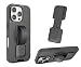 Smartish Prop Tart - Slim Fit Collapsible Loop & Kickstand [Grip for All iPhone & Android Phones] - Black Tie Affair