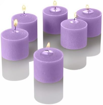 Richland Set of 144 Lavender Votive Candles and 144 Eastland® Votive Holders