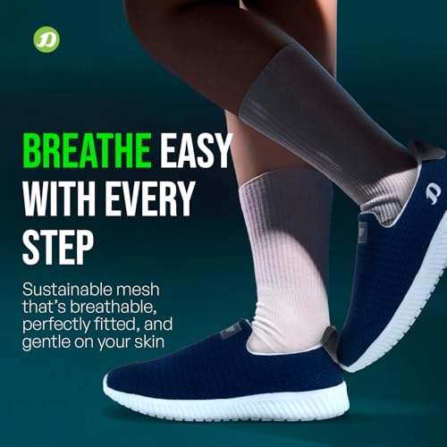 Image of DOCTOR EXTRA SOFT Memory Foam Mens Running Shoe | Sports,Gym,Training,Walking,Jogging,Casual | Lightweight & Comfortable | Loafer Sneakers Lace-Up Athletics Moccasins Slipon for Gent's & Boy's D-2002
