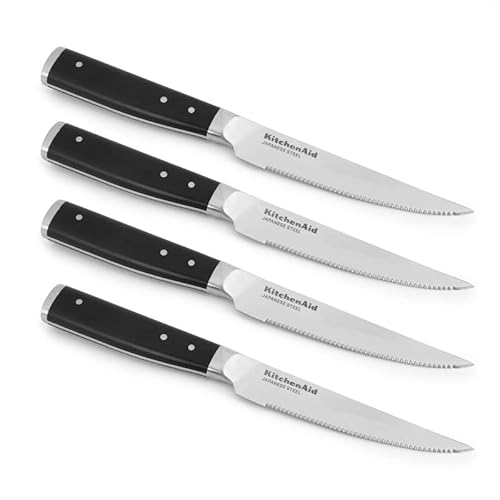 Kitchenaid KO4PSKSOHOBA Gourmet 4 Piece Forged Triple Rivet Steak Knife Set thumb #5