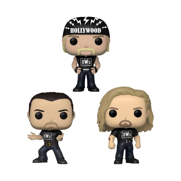 Funko Pop! WWE: New World Order (NWO) 3 Pack Vinyl Figure Set Hulk Hogan - Scott  Hall - Kevin Nash : Amazon.ca: Toys \u0026 Games