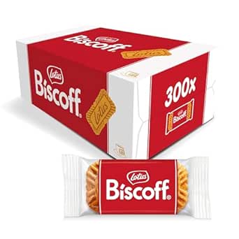 Biscoff Original Caramelised Single Biscuits (Pack of 300 - catering size)