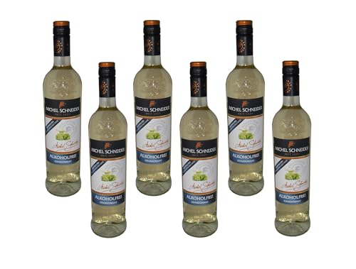 Michel Schneider Chardonnay Weißwein Alkoholfrei (6 x 0.75 l)